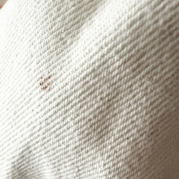 BDG High Rise Baggy Distressed Cream Color Jeans‎ women’s size 28 urban - Picture 5 of 14